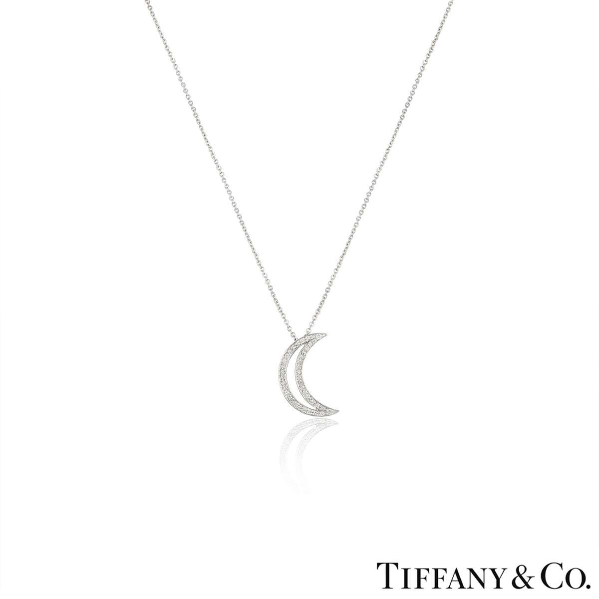 Tiffany & Co. Platinum Cobblestone Diamond & Sapphire